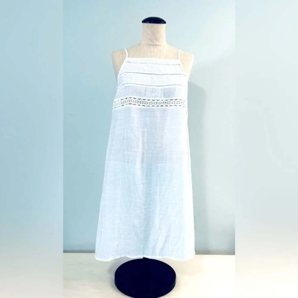 NEW Xhilaration White Coverup Dress size Large